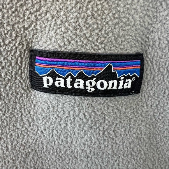 Patagonia Worn Wear Micro D Fleece Pullover Gray Small READ - Picture 6 of 10
